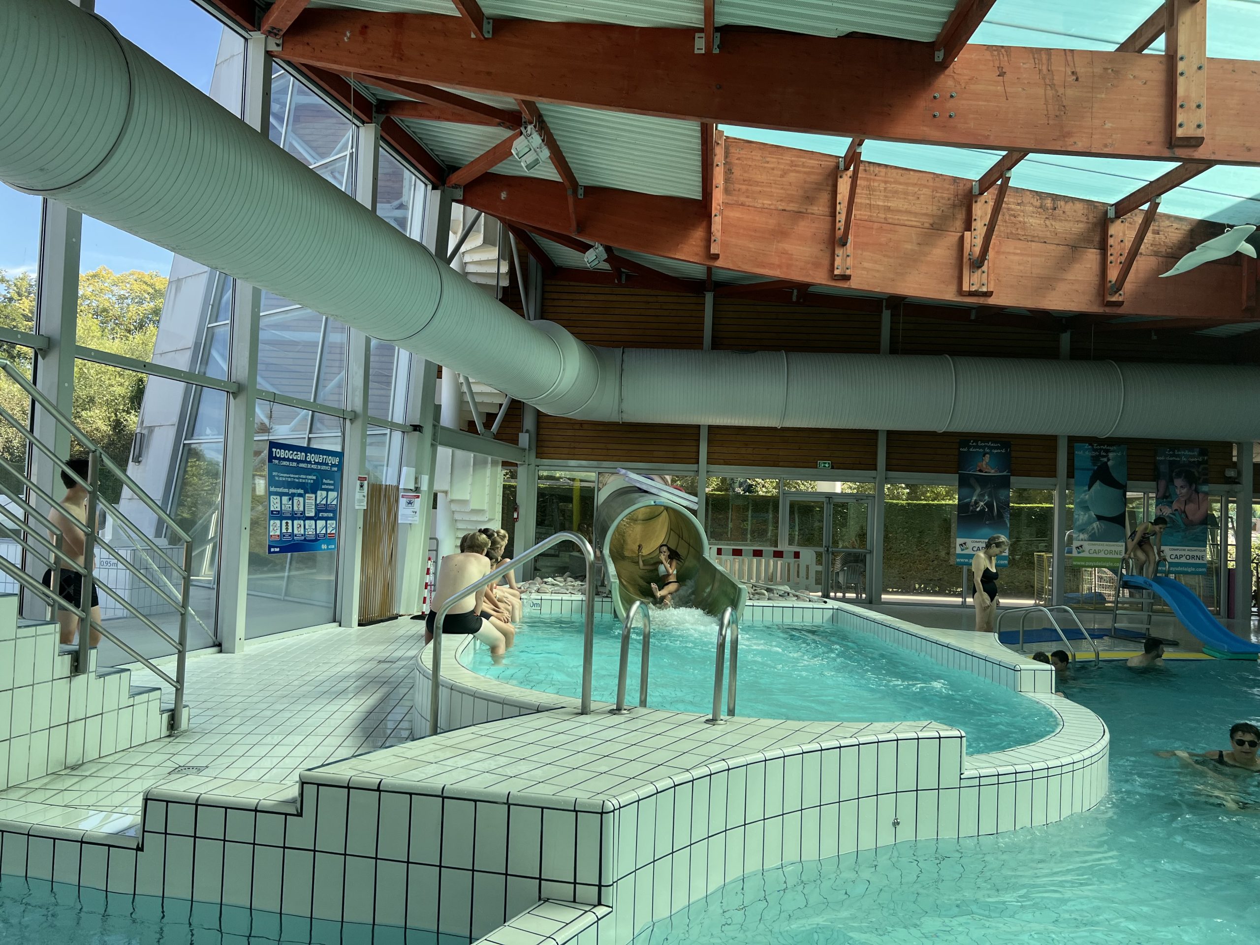 Toboggan piscine Cap'Orne