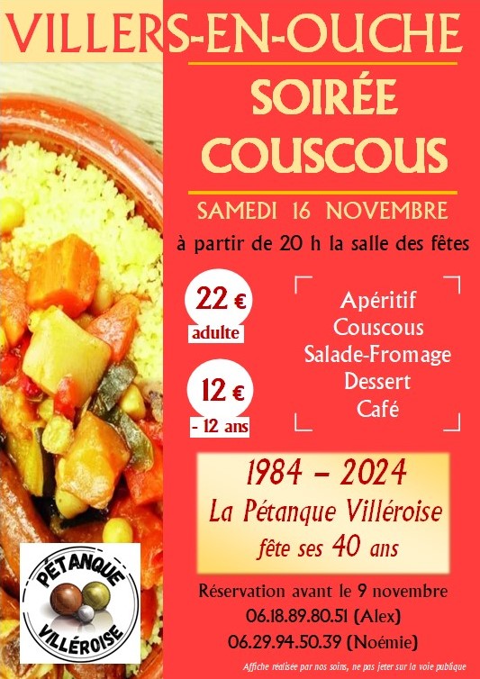 Soirée Couscous