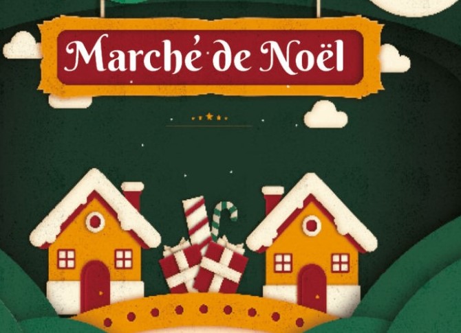 Marché de Noël de Moulins La Marche