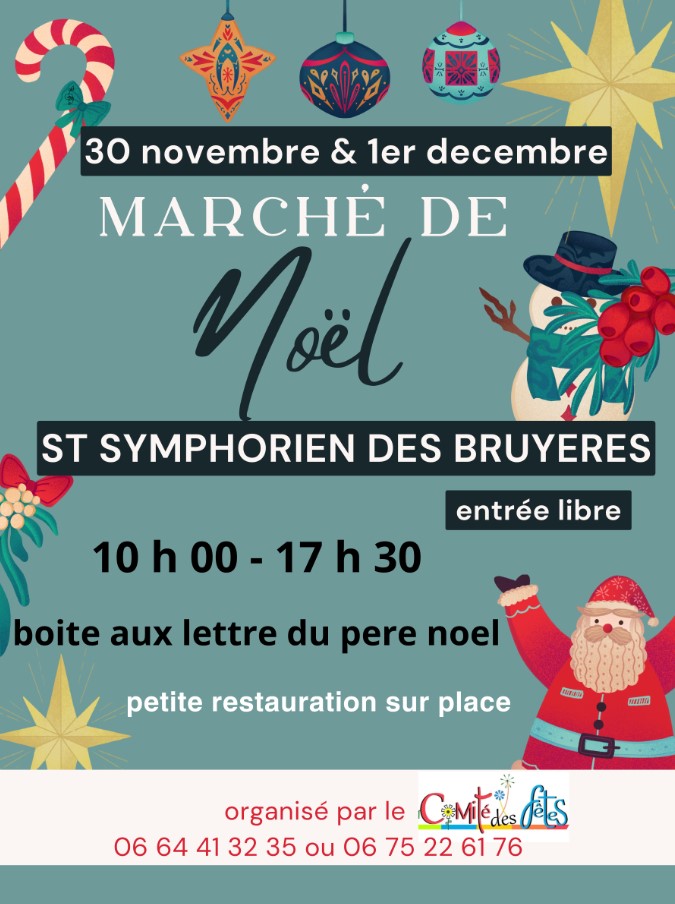 Marché de Noël de Saint Symphorien des Bruyères