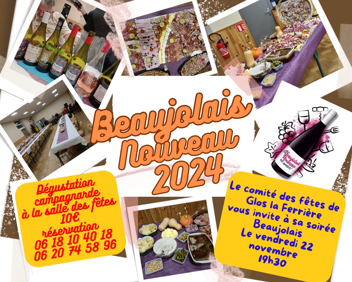 Soirée Beaujolais Nouveau