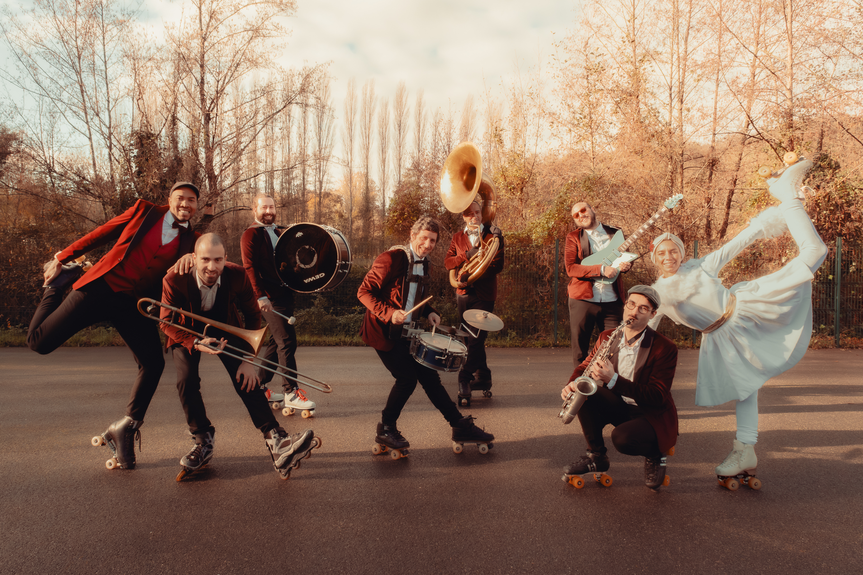 Festival Jazz en Ouche : Roller Brass Band