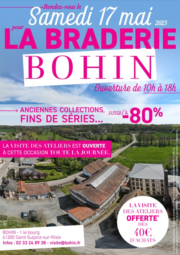 La braderie BOHIN